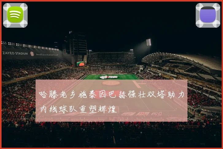 哈滕老乡施泰因巴赫强壮双塔助力内线球队重塑辉煌